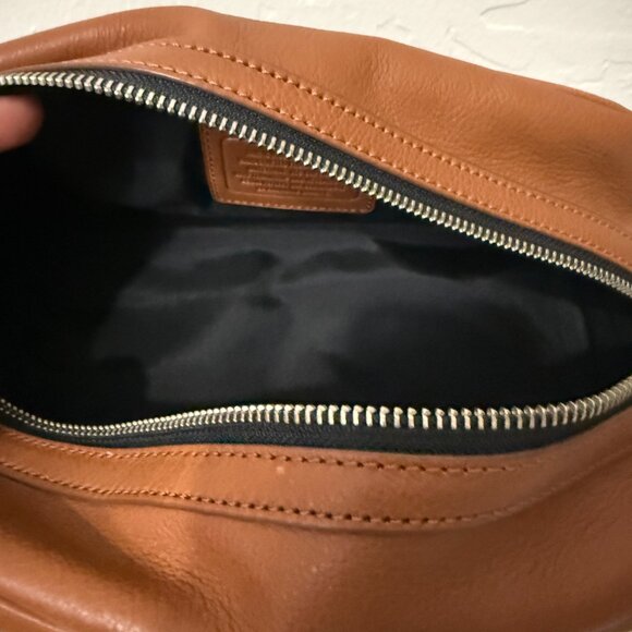 COACH Weekend Travel Kit Pouch, Saddle color - Picture 3 of 13